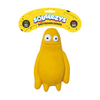 Squeeezys Latex Monster Brother Squeaky Chew Toy for Dogs (Yellow)