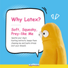 Squeeezys Latex Monster Brother Squeaky Chew Toy for Dogs (Yellow)