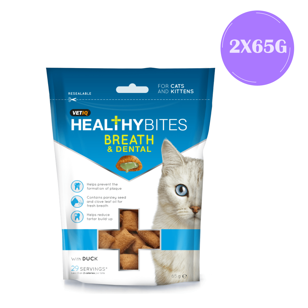 Mark and Chappell Healthy Bites Breath & Dental Cat Treats