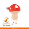 Barkbutler x Fofos Mushroom Catnip Toy for Cats Cats-Toys Barkbutler