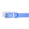 Furry & Co Weatherproof Collar and Leash for Dogs Combo (Everest Blue) - M Dogs-Collar, Leashes, harnesses Furry & Co