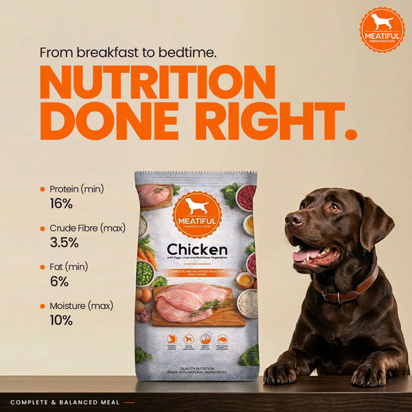 Meatiful Premium Chicken Adult Dog Dry Food