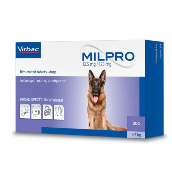 Virbac Milpro Dewormer for Dogs