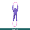 Zippy Paws RopeTugz Monkey Purple Plush Toy for Dogs Dogs-Toys Zippy Paws