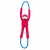 Zippy Paws RopeTugz Monkey Red Plush Toy for Dogs Dogs-Toys Zippy Paws S