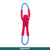 Zippy Paws RopeTugz Monkey Red Plush Toy for Dogs Dogs-Toys Zippy Paws