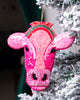 Furry Tales Mooira Sips on Rose Handcrafted Charm Pet Parent-Gifting & Merch Furry Tales Dropship 5x5in