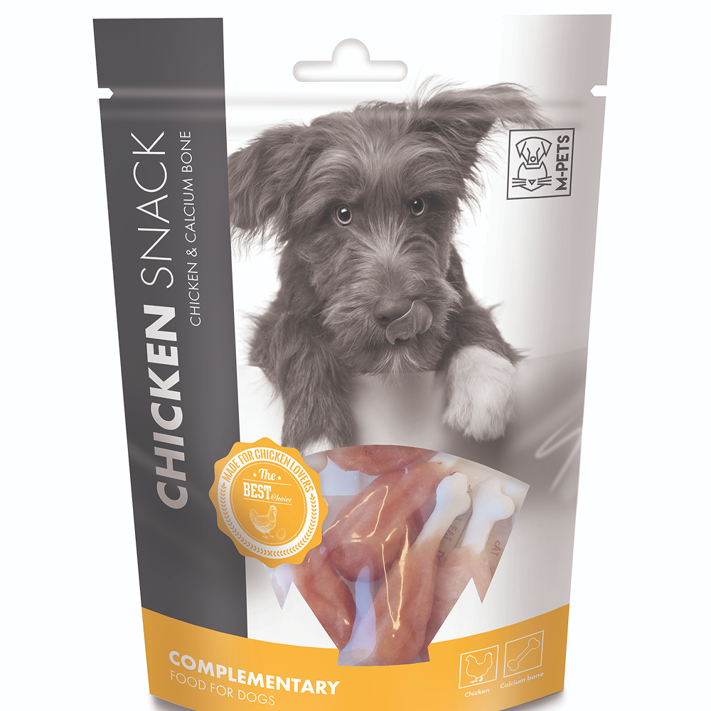 M PETS Chicken and Calcium Bone Treats for Dogs Dog Treats + Others M Pets