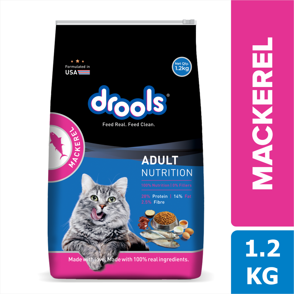 Drools Mackerel Adult Cat Dry Food