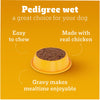Pedigree Chicken and Liver Chunks in Gravy Adult Dog Wet Food (130g) Dogs-Wet Food Pedigree