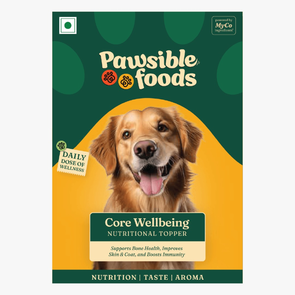Pawsible Foods Core Wellbeing Nutritional Topper for Dogs | Vegetarian Taste & Nutritional Supplement