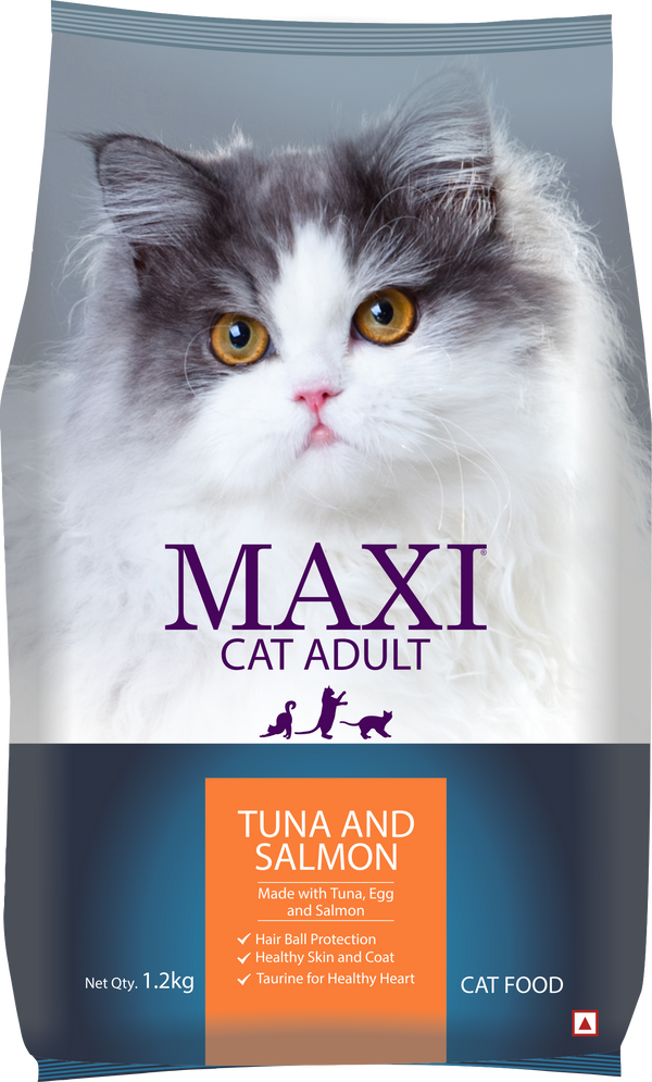 Maxi Adult Tuna & Salmon Adult Dry Cat Food