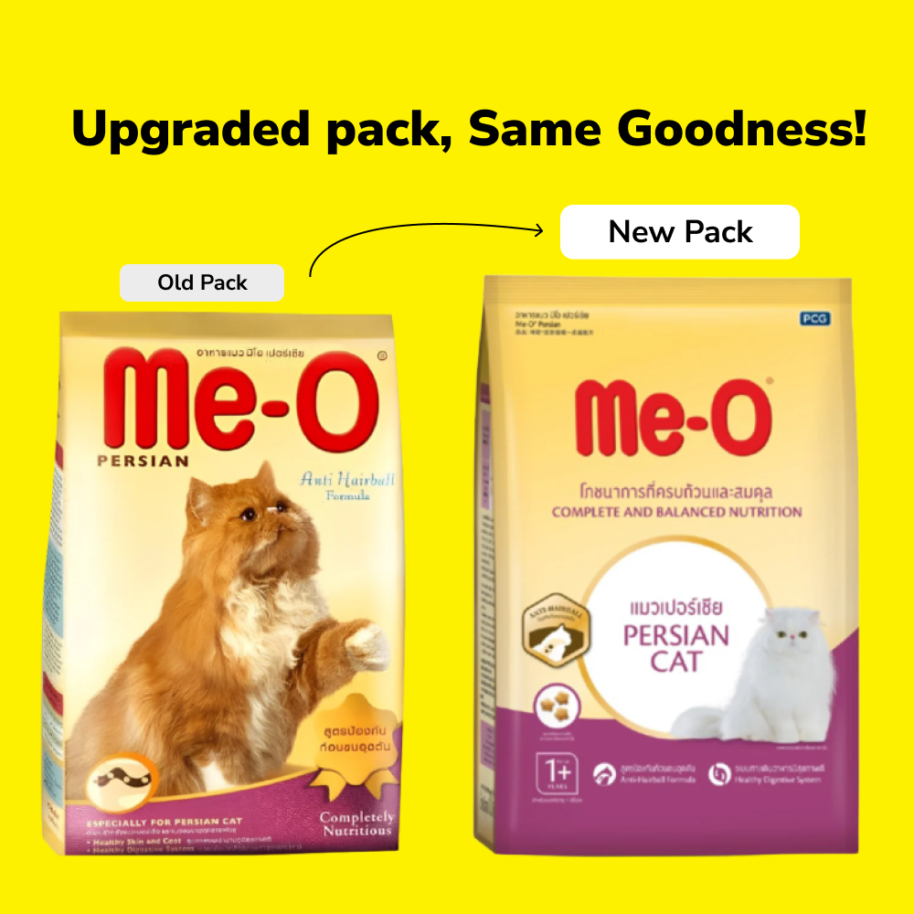 Ultimate Persian Cat Care Pack | Premium Food, Grooming Brush & Hairball Support Cats- Dry food Me O