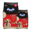 Drools Meat and Milk Puppy Dog Dry Food Dogs- Dry Food Drools 2.8kg+1kg (Free)