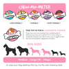 Skatrs Cozy Love Print Mat for Dogs & Cats + Barkbutler x Fofos Brown Woodplay Triangle Chew Dogs Toy Combo Exclusive Combo Exclusive Combo