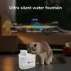 Petverse Wireless Water Fountain for Dogs & Cats (White) Both-Bowls & Feeders Petverse Dropship
