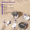 Petverse Smart Motion Sensor Pet Water Fountain for Dogs & Cats (Silver) Both-Bowls & Feeders Petverse Dropship