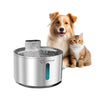Petverse Smart Motion Sensor Pet Water Fountain for Dogs & Cats (Silver) Both-Bowls & Feeders Petverse Dropship