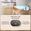 Petverse Smart Motion Sensor Pet Water Fountain for Dogs & Cats (Silver) Both-Bowls & Feeders Petverse Dropship