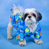 Dogobow Monster Print Shirt for Dogs (Blue) Dogs-Clothing & Accessories Dogobow Dropship