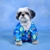 Dogobow Monster Print Shirt for Dogs (Blue) Dogs-Clothing & Accessories Dogobow Dropship