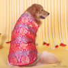 The Papaw Cartel Banarasi Brocade Sleeveless Sherwani with Pocket Square for Dogs & Cats Both-Clothing & Accessories The Papaw Cartel Dropship