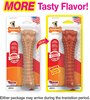 Nylabone Power Chew Textured Bone Toy for Dogs (Brown) Dogs-Toys Nylabone