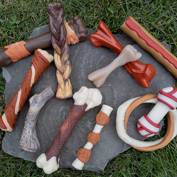 Nylabone Braided Bully Stick Power Chew Alternative Toy for Dogs
