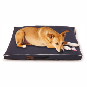 Petter World Comfort Flat Cushion Bed for Dogs (Autumn Grey)