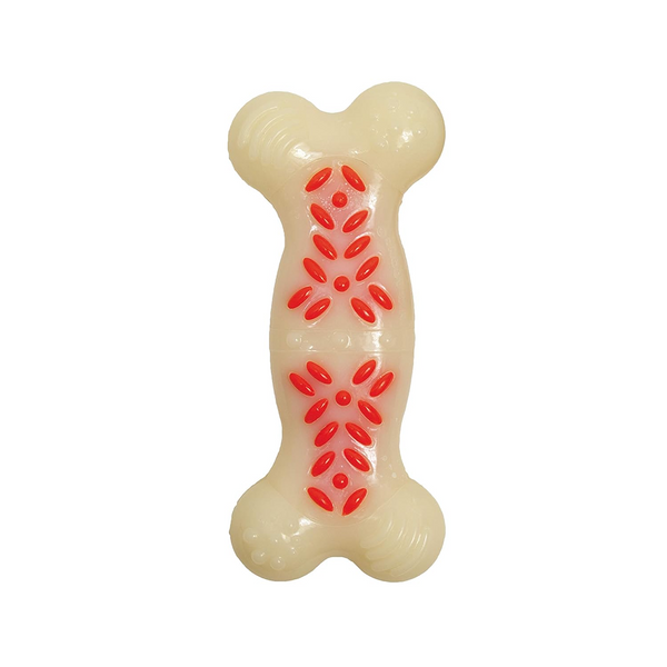 Nylabone Power Action Ridges Bone Chew Toy for Dogs