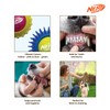 Nerf Dog Set of 2 Durable Squeaky Tennis Balls for Dogs