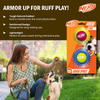 Nerf Dog Set of 2 Durable Squeaky Tennis Balls for Dogs