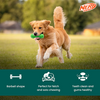Nerf Dog Super Scent Meat Barbell Interactive Toy for Dogs (Green)