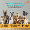 Novee Wave Cut Duo Chicken and Lamb Jerky Treats for Dogs Dog Treats + Others Novee