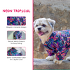 15buttons Neon Tropical Shirt for Dogs Dogs-Clothing & Accessories 15buttons Dropship