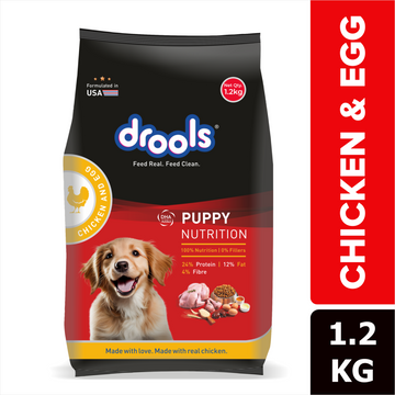 Drools Chicken and Egg Puppy Dog Dry Food