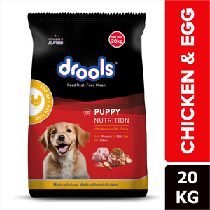 Drools Chicken and Egg Puppy Dog Dry Food