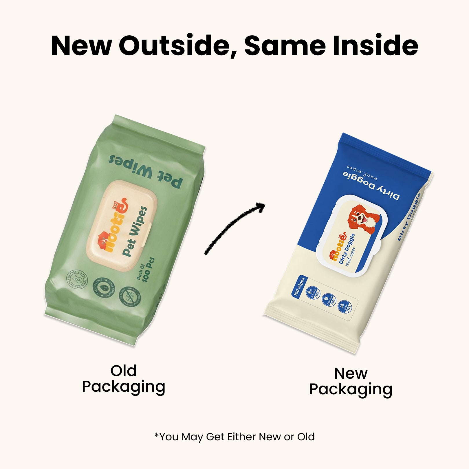 Nootie Wet Wipes for Dogs and Cats Both-Grooming Supplies Nootie