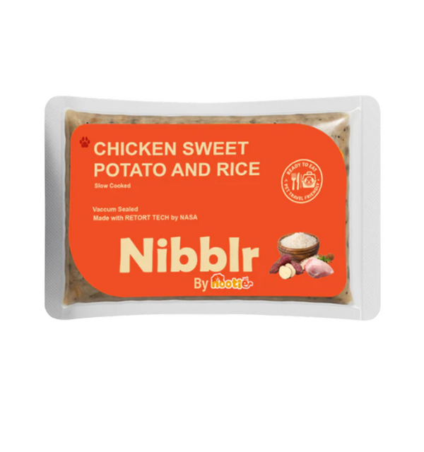 Nibblr By Nootie Wholesome Chicken Sweet Potato & Rice Ready to Eat Meal Dog Wet Food