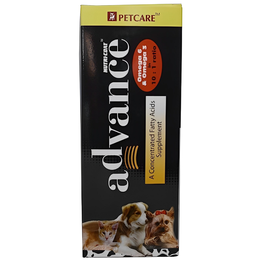 Petcare Nutricoat Advance Omega 3 + 6 Syrup for Dogs and Cats