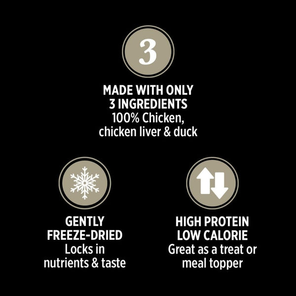 Nutrience Subzero Grain Free Chicken, Chicken Liver and Duck Freeze Dried Dog Treats