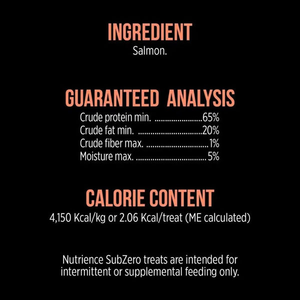 Nutrience Freeze Salmon Dried Cat Treats