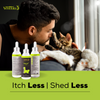 Venttura Healthy Skin & Glowing Coat Omega Fatty Acid Supplement for Cats Cats-Health & Wellness Venttura