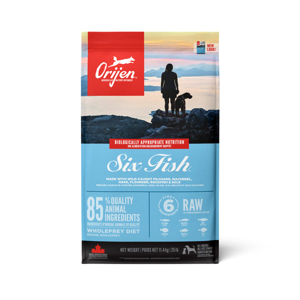 Orijen Six Fish Dog Dry Food (All Breeds & Ages)