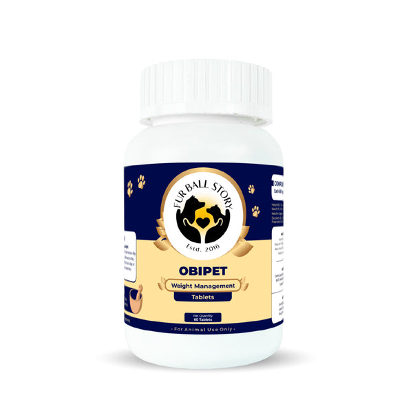 FurBall Story Obipet Weight Management Tablets for Dogs
