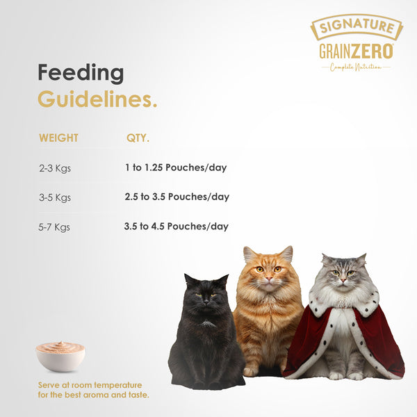 Signature Grain Zero Ocean Fish Mousse Adult Cat Wet Food