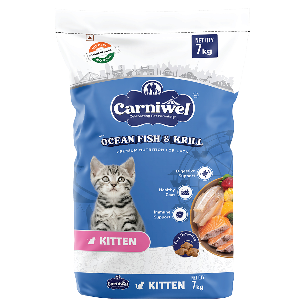 Carniwel Ocean Fish and Krill For Kitten Cat Dry Food Cats- Dry food Carniwel 7kg