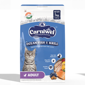 Carniwel Ocean Fish and Krill For Adult Cat Dry Food