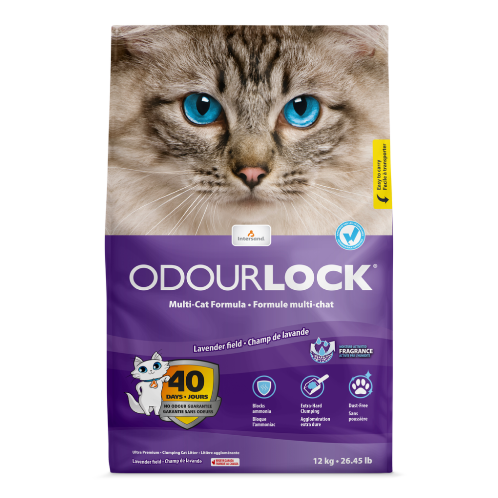 Intersand Lavender Scented Odour Lock Cat Litter