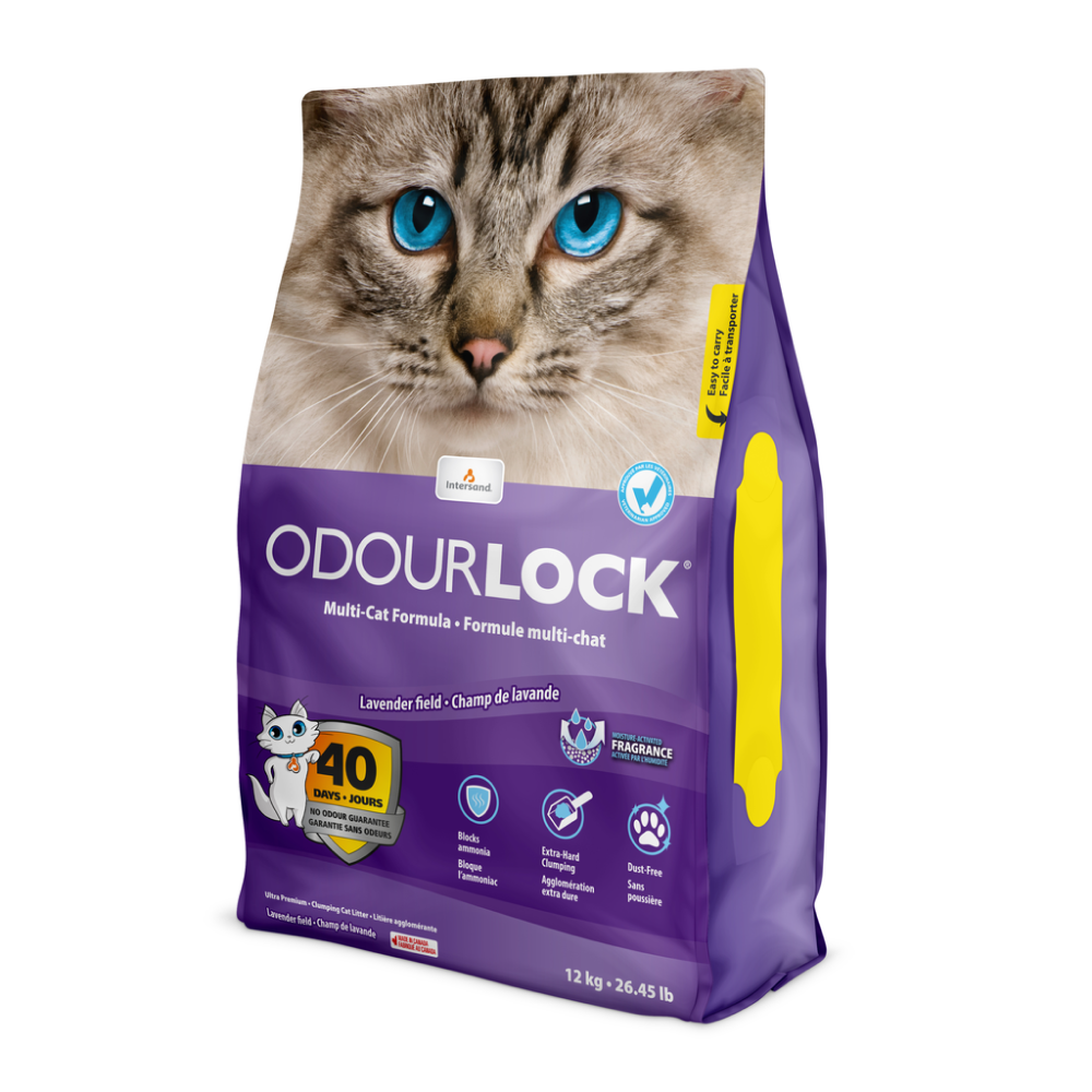 Intersand Lavender Scented Odour Lock Cat Litter